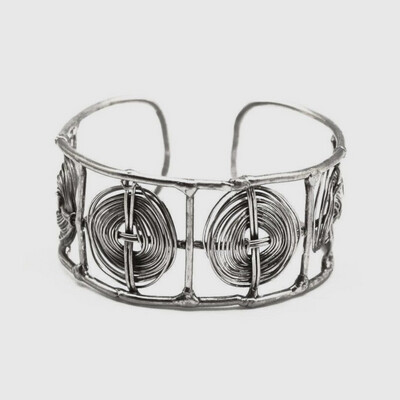 Wire Wrapped Adjustable Bracelet