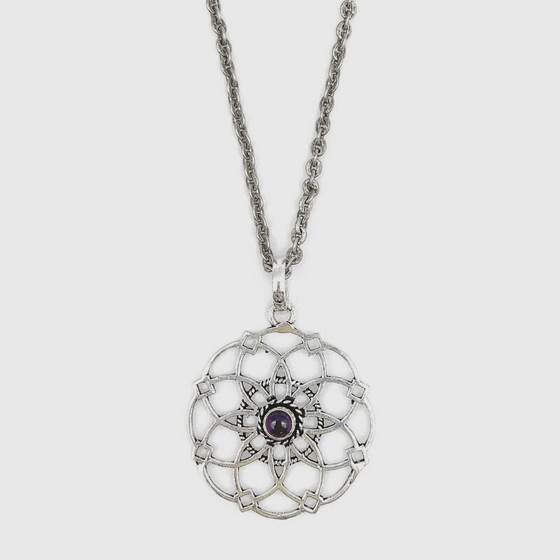 Circle Pendant Necklace