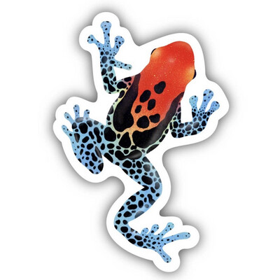 Frog Waterproof Vinyl Sticker