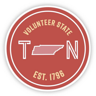 TN Waterproof Vinyl Sticker