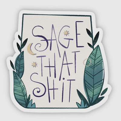 Sage That Waterproof Vinyl Sticker