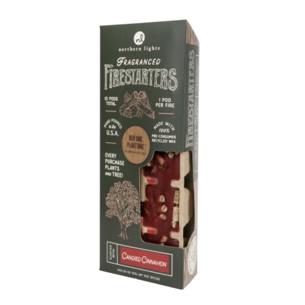Fragranced Fire Starters, Candied Cinnamon