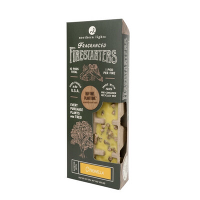 Fragranced Fire Starters, Citronella