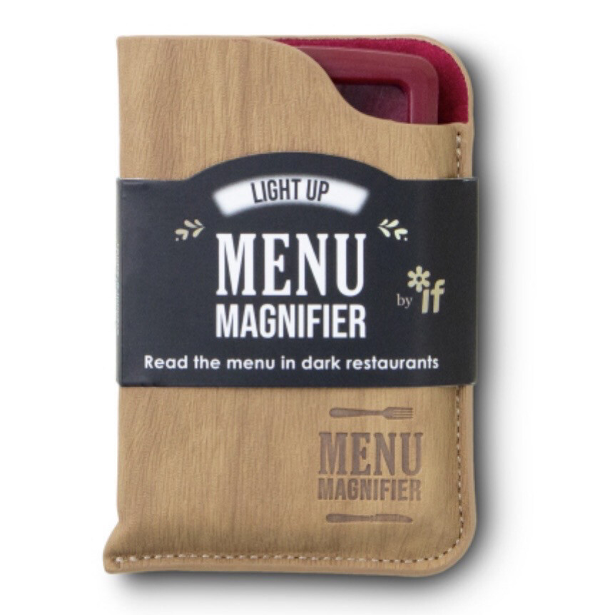 Menu Magnifier, Red