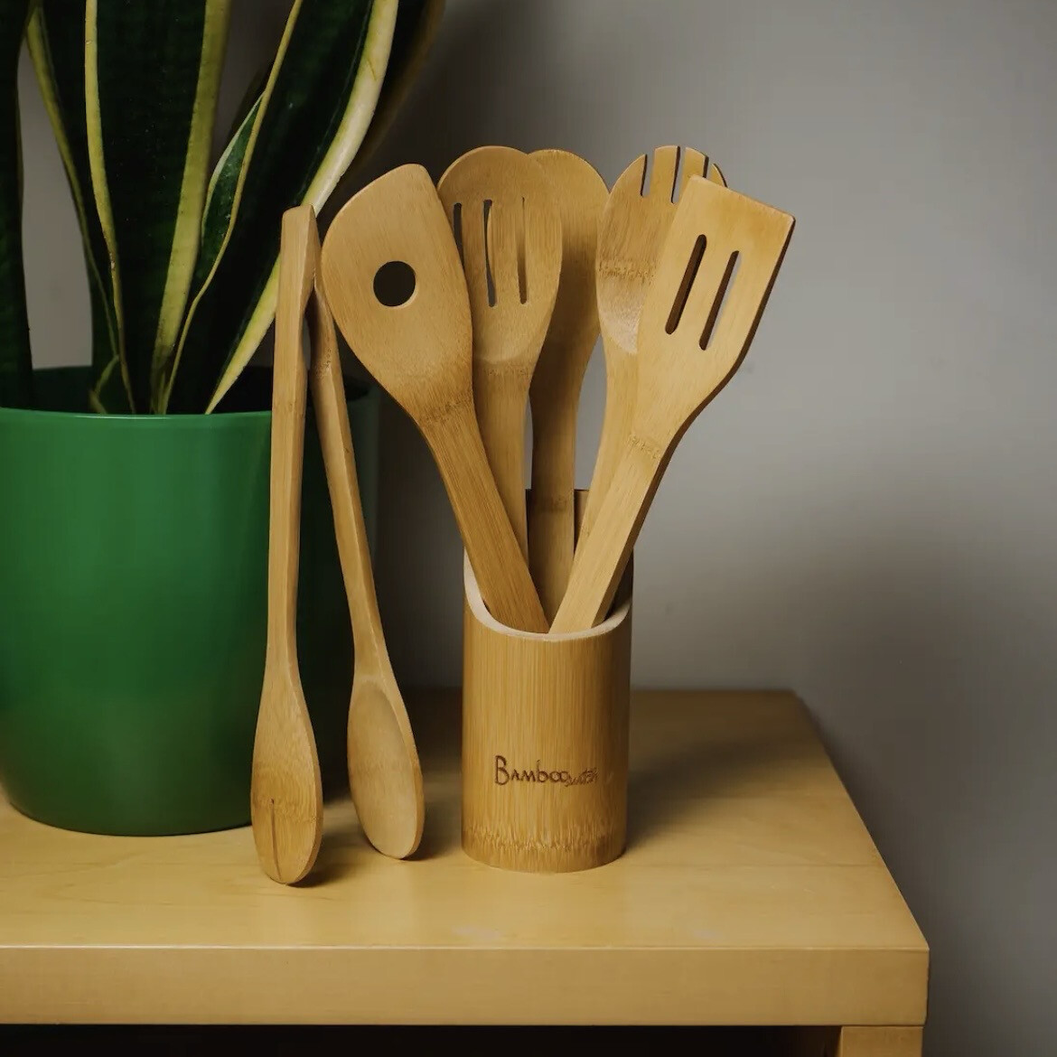 Bamboo Kitchen Utensil Set