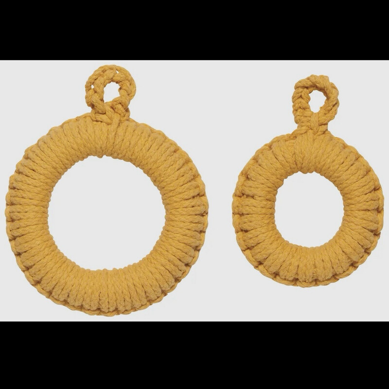 Yellow Trivet Set