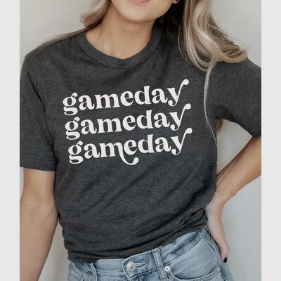 Gray Game Day T-shirt