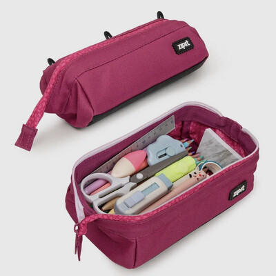 Pink Wide Mouth Pencil Case