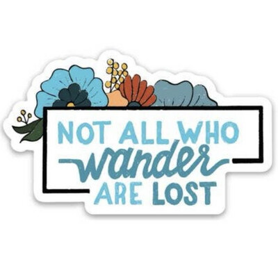 Wander Sticker