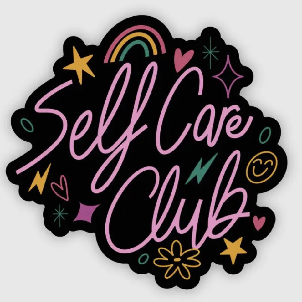 Self Care Sticker