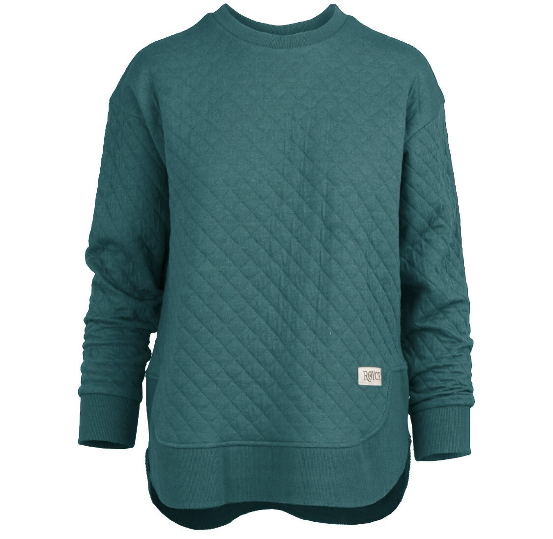 Green Quilted Royce Sweatshirt