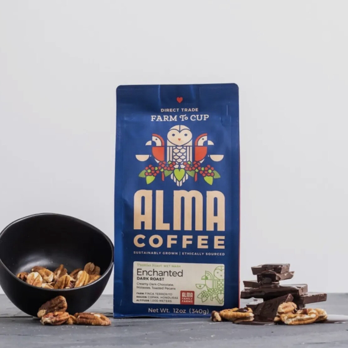 Alma Enchanted Dark Roast Coffee