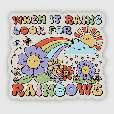 Rainbows Sticker