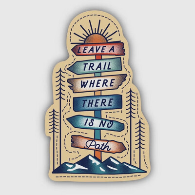 Trail Sticker