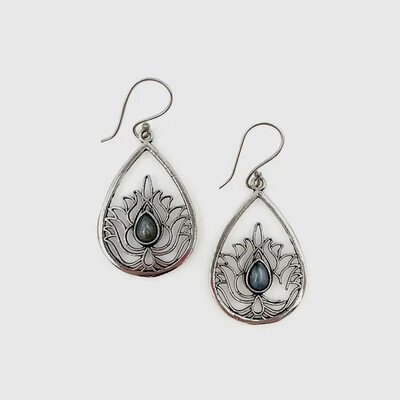 Labradorite Earrings