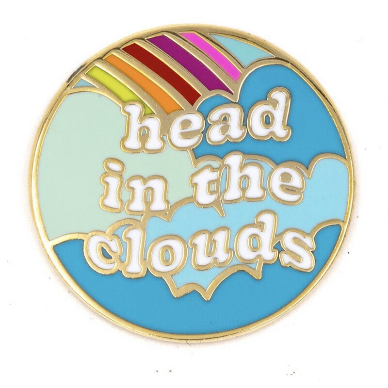 Head In Clouds Pin