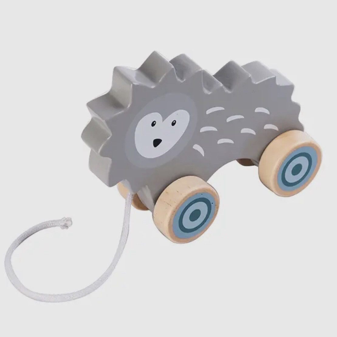 Hedgehog Wood Pull Toy