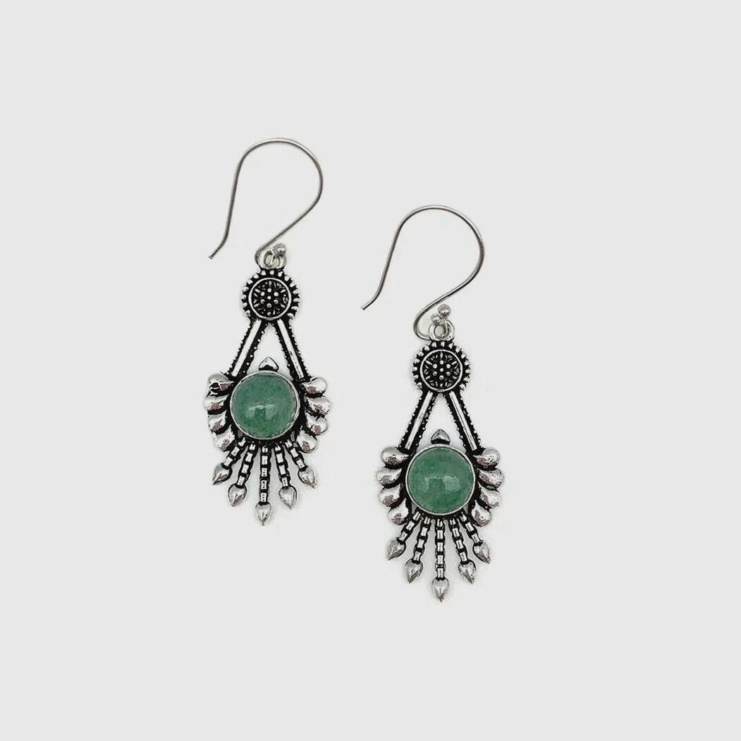 Aventurine Stone Earrings