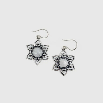 Moon Stone Earrings
