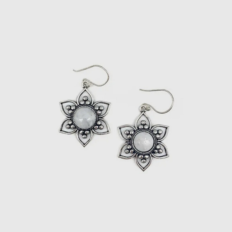 Moon Stone Earrings