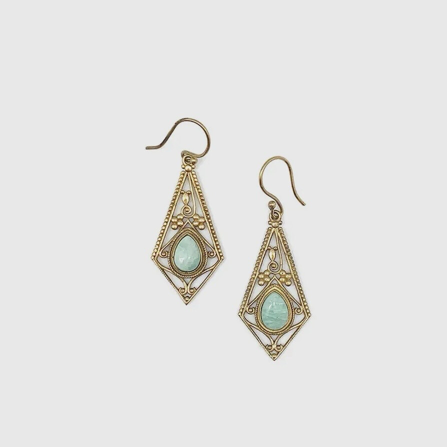 Amazonite Earrings