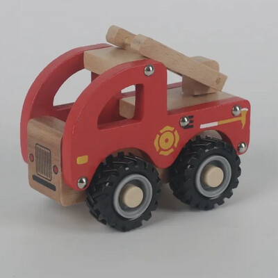 Fire Truck Wood Toy