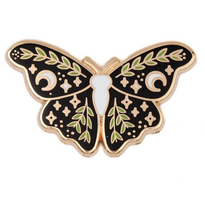 Moon Butterfly Pin