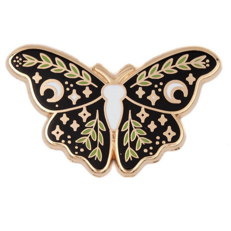 Moon Butterfly Pin