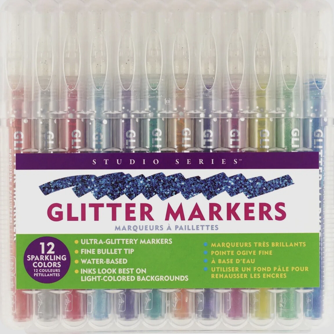 Glitter Markers