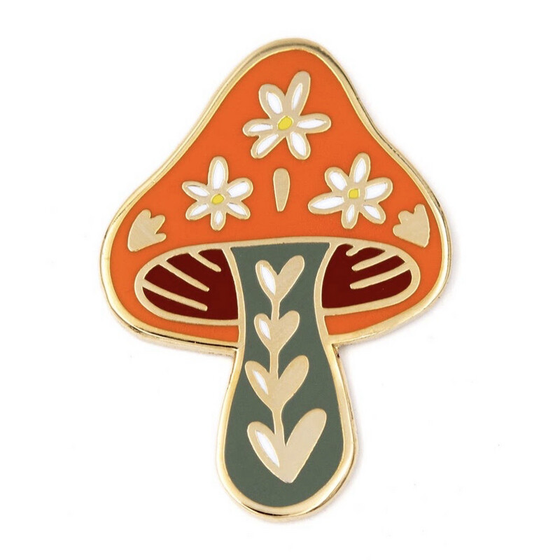 Mushroom Pin