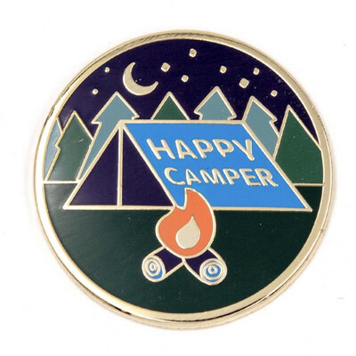 Happy Camper Pin