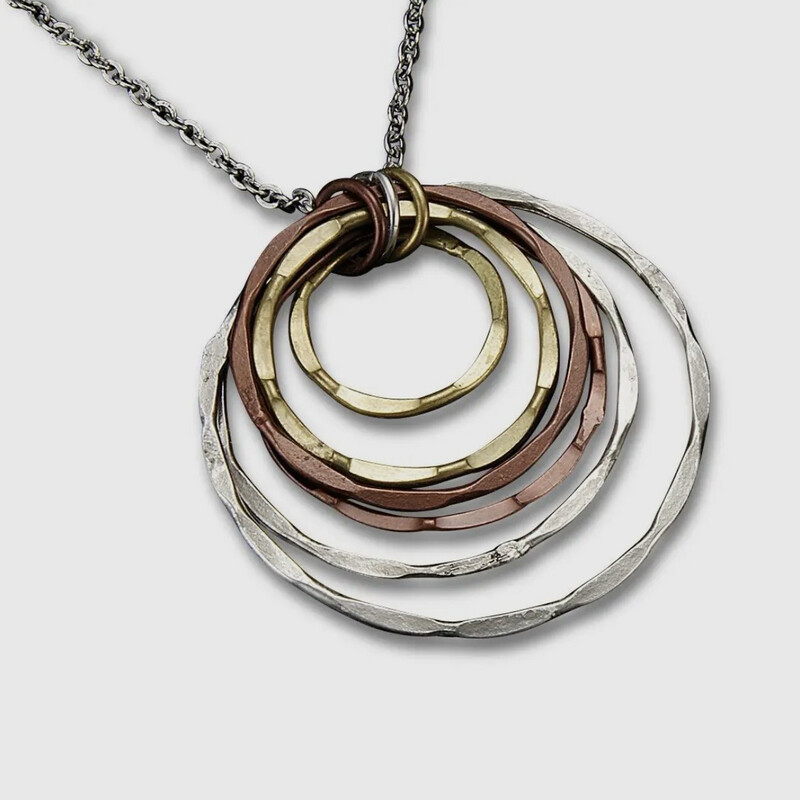 Circles Pendant Necklace