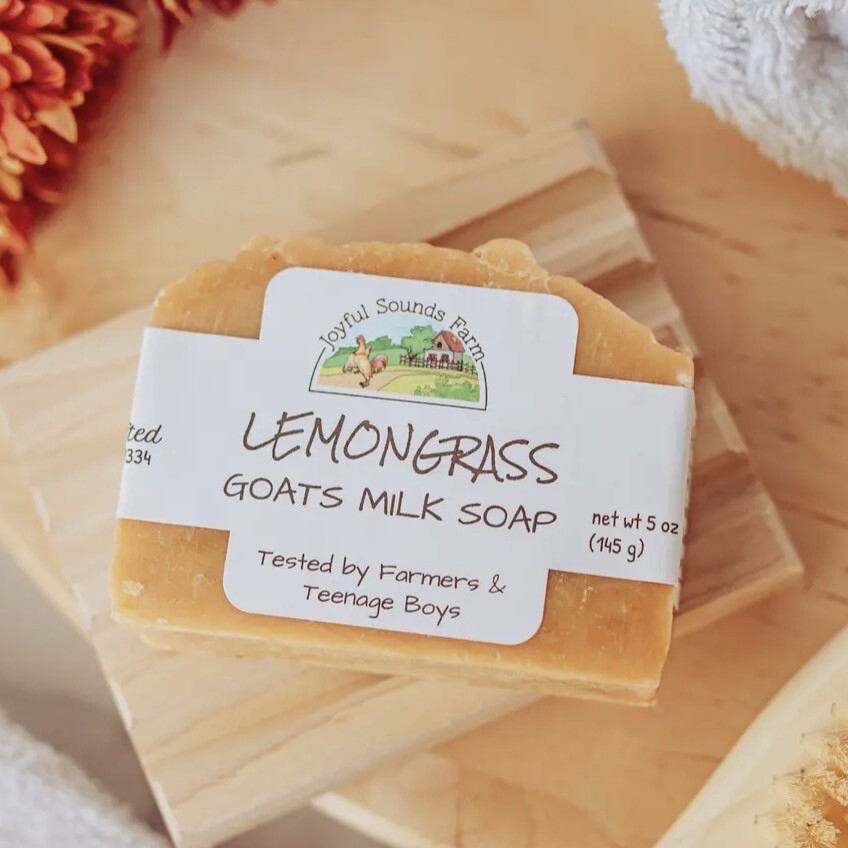 Lemongrass Goats Milk Soap