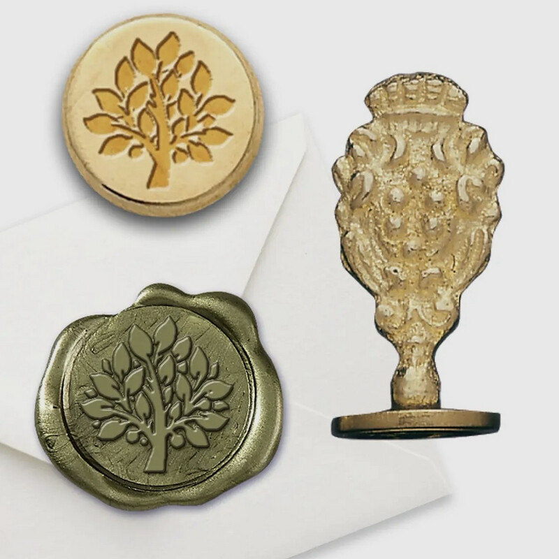 Florentine Brass Wax Seal Stamp