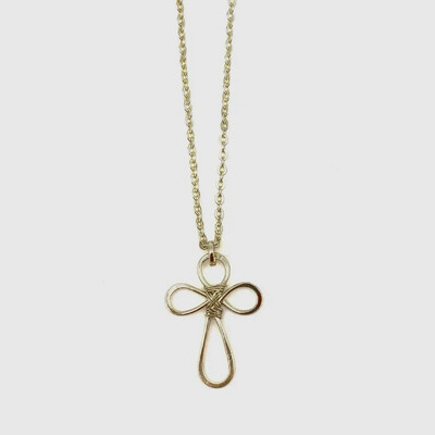 Gold Cross Necklace