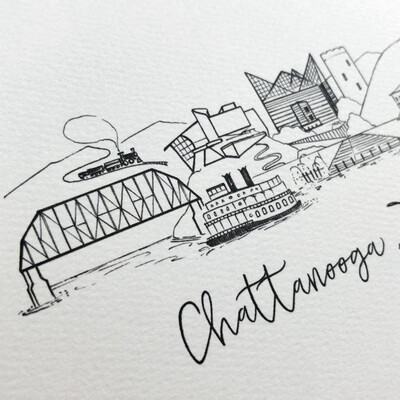 Ink Chattanooga Box Of Cards