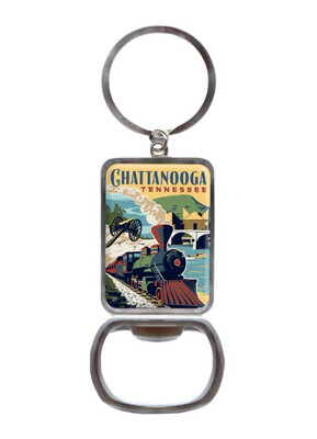 Choo Choo Keychain Bottle Opener