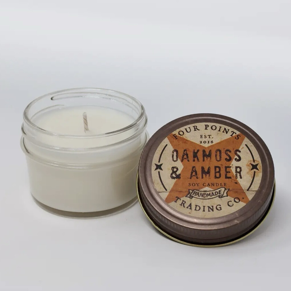 Oak Moss &amp; Amber Candle