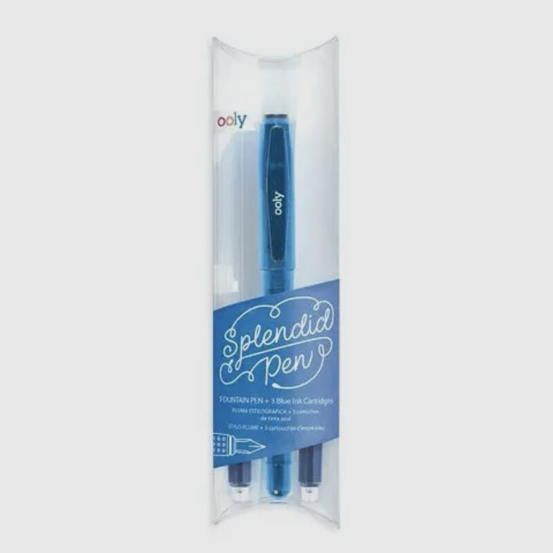 Blue Fountain Pen