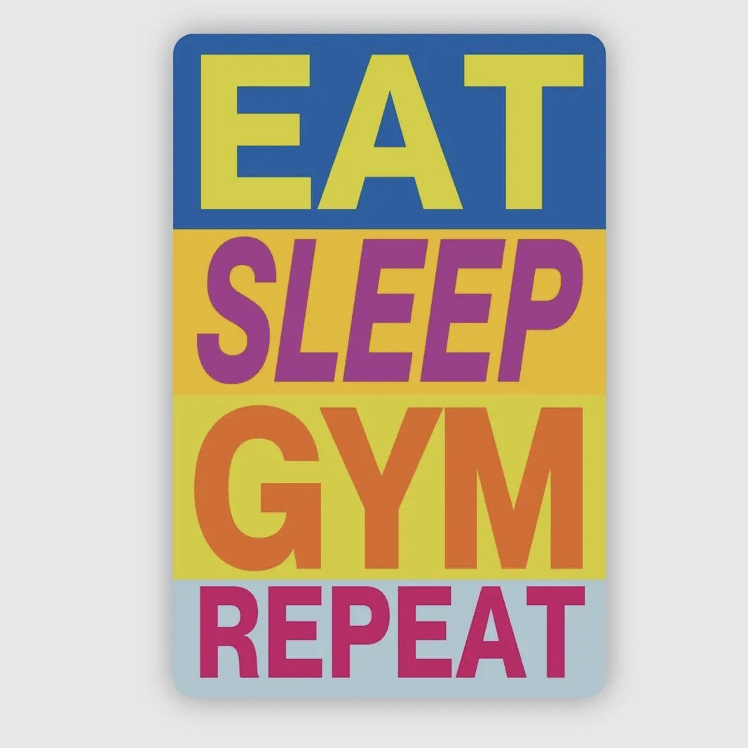 Gym Sticker Color