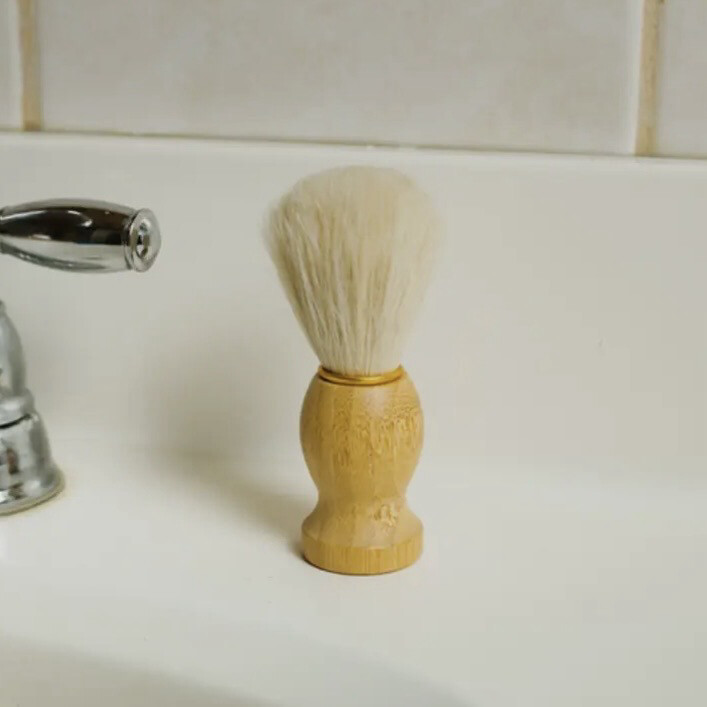 Natural Goat Hair Shave Brush