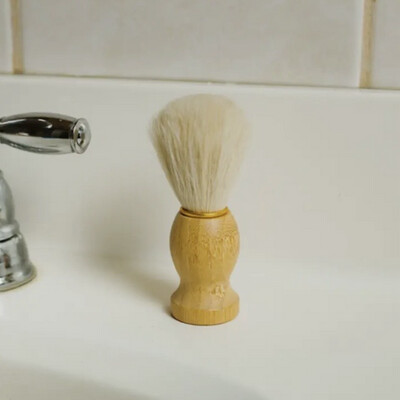 Natural Goat Hair Shave Brush