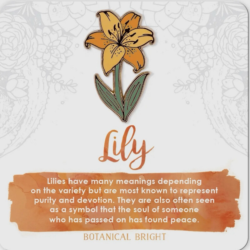 Lily Lapel Pin