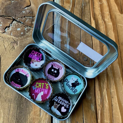 Cat Set Of Magnets