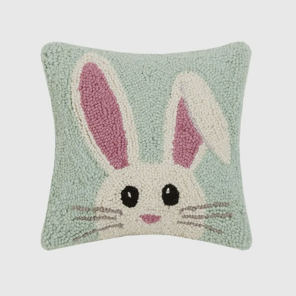 Bunny Ear Flop Hook Pillow