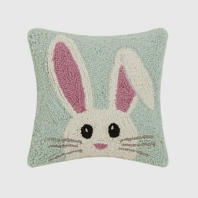 Bunny Ear Flop Hook Pillow
