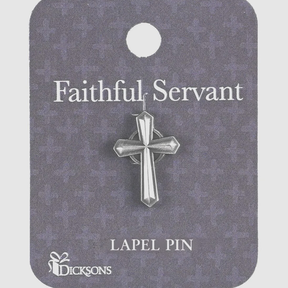 Cross Lapel Pin