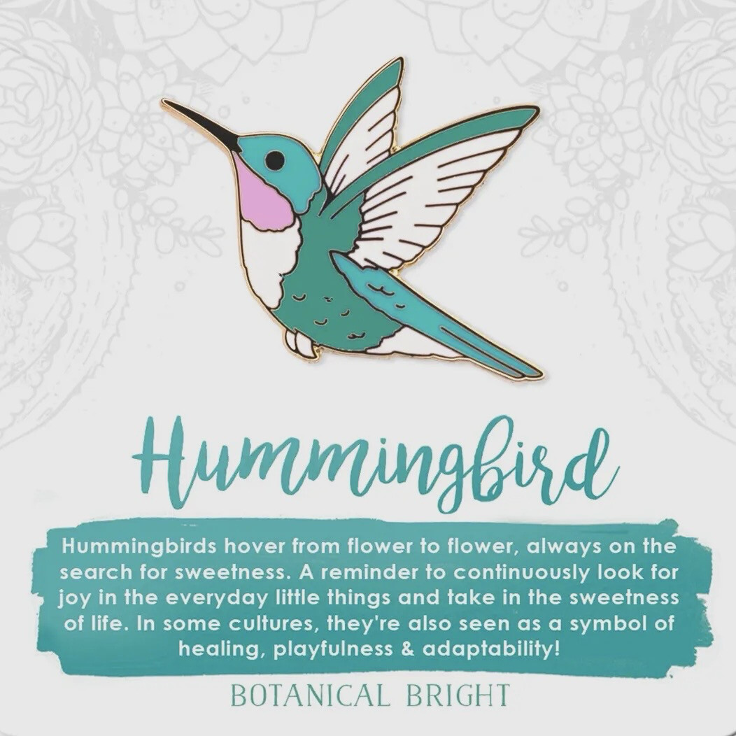 Hummingbird Lapel Pin
