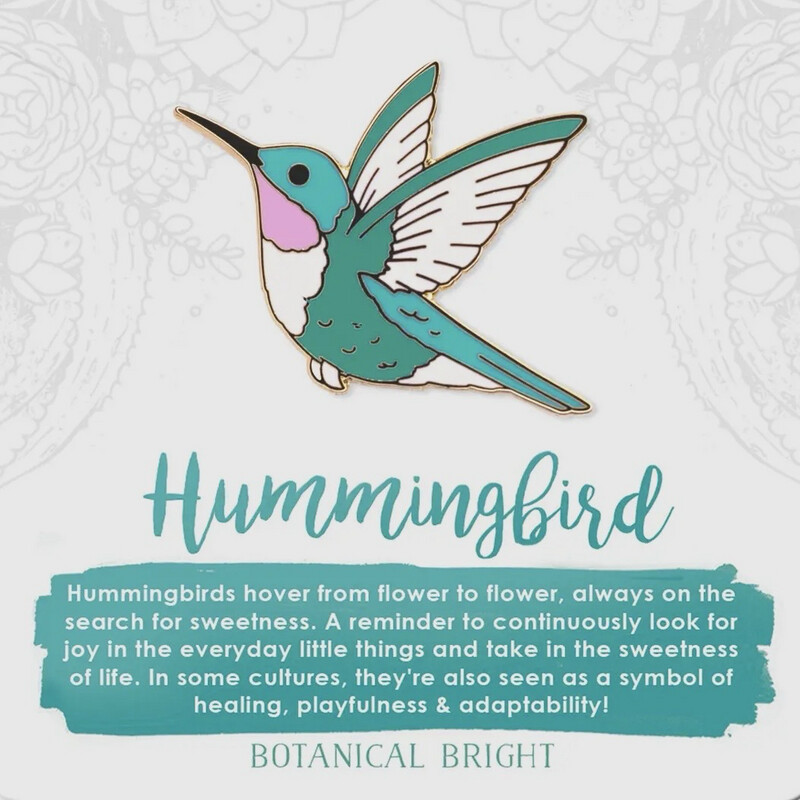 Hummingbird Lapel Pin