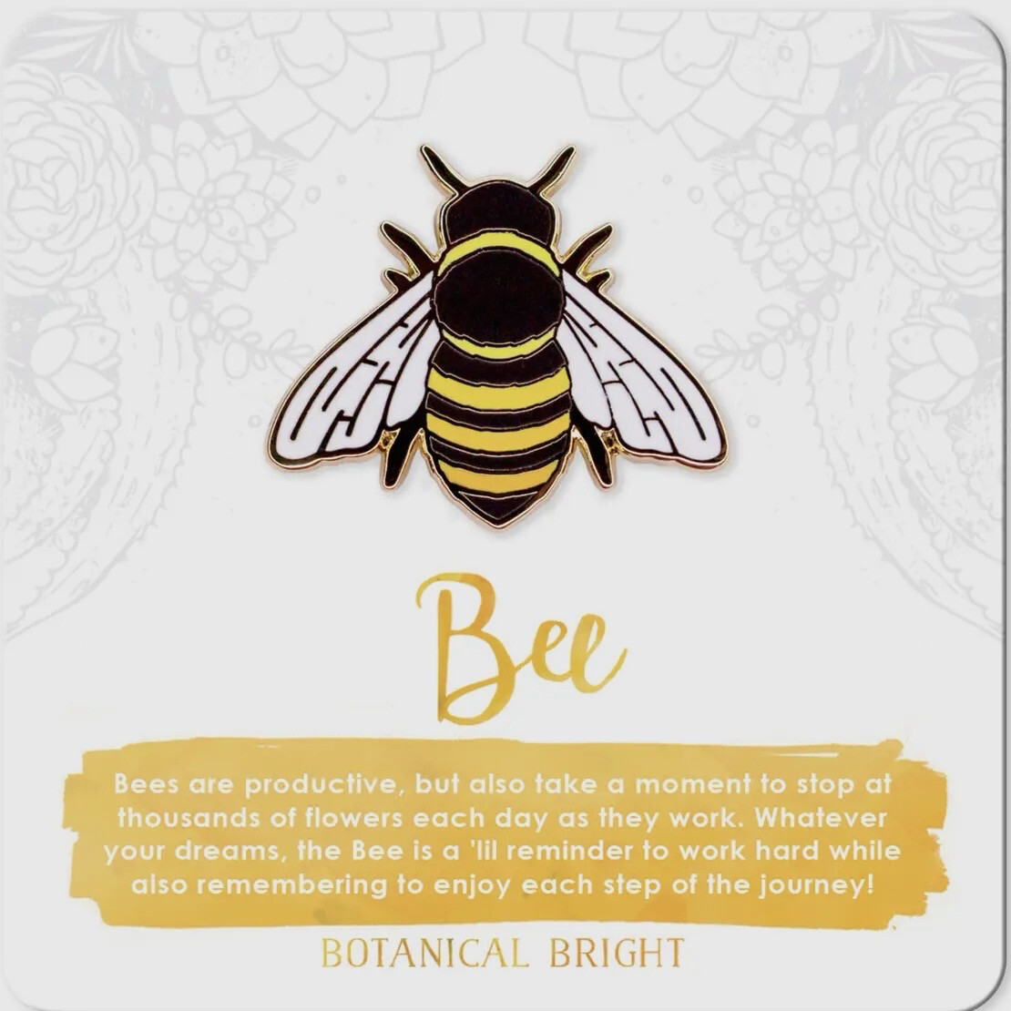Bee Lapel Pin